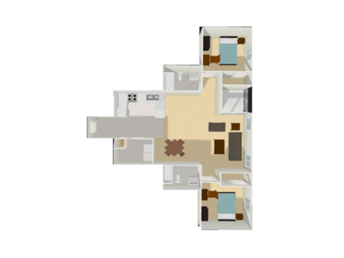 The Pointe at Central Orlando Floor Plan Layout