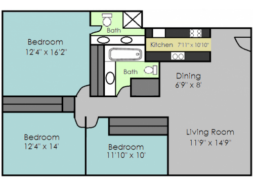 Agave Tempe Floor Plan Layout