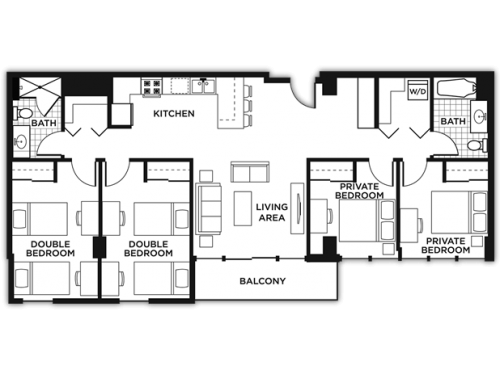 922 Place Tempe Floor Plan Layout