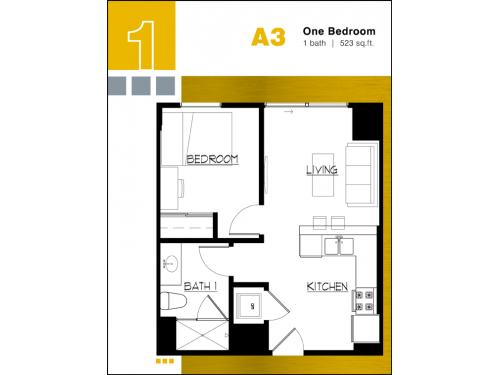 University House Tempe Floor Plan Layout