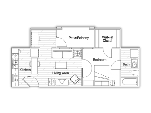 Vista del Sol Tempe Floor Plan Layout