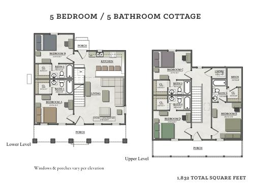 The Cottages of Tempe Floor Plan Layout