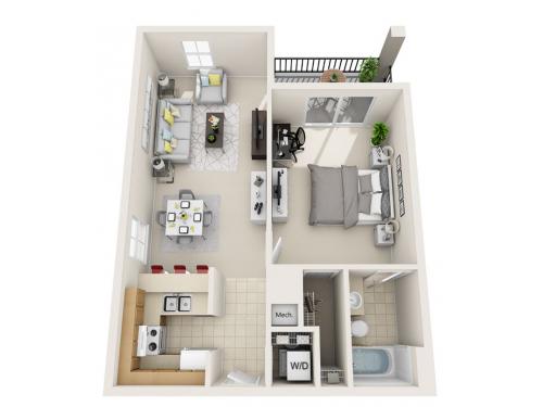 Tivoli Apartments Orlando Floor Plan Layout