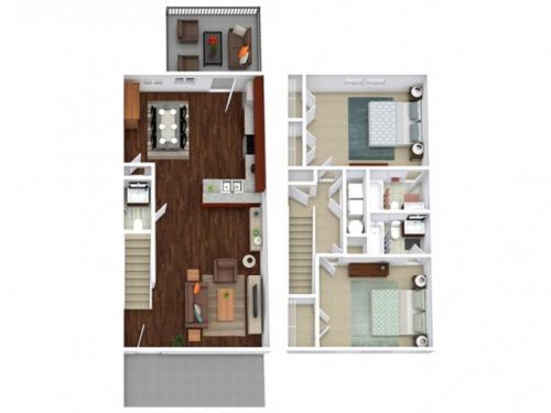 Retreat West Orlando Floor Plan Layout