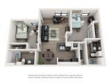 The Verge Orlando  Floor Plan Layout