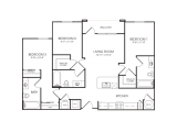Aves at Twelve100  Floor Plan Layout ... 3 Bedrooms & 3 Bathrooms