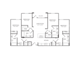 Aves at Twelve100  Floor Plan Layout ... 4 Bedrooms & 4 Bathrooms