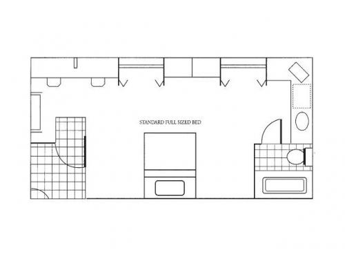 Collegiate Village Inn (CVI) Orlando Floor Plan Layout
