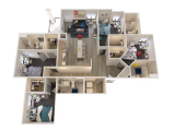 Union on Fletcher Tampa Floor Plan Layout