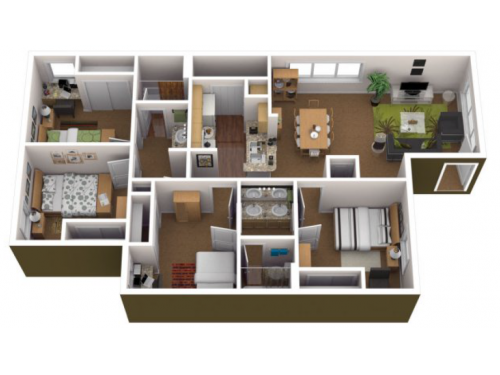 The Ivy Tampa Floor Plan Layout