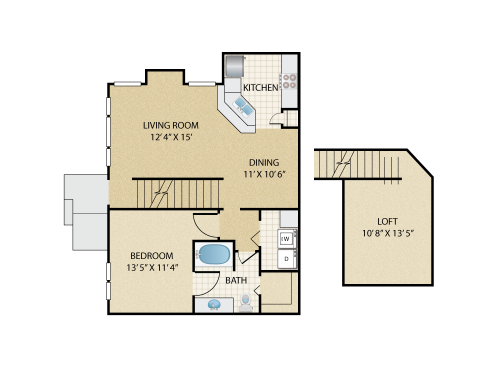 Knightsbridge at Stoneybrook Apartments Orlando Floor Plan Layout