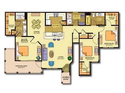 525 Avalon Park Orlando Floor Plan Layout