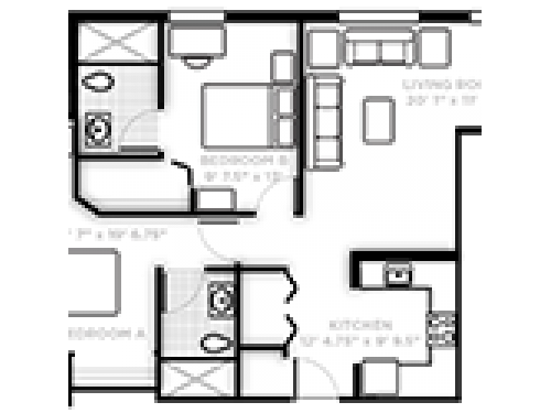NorthView UCF Housing Oviedo Floor Plan Layout