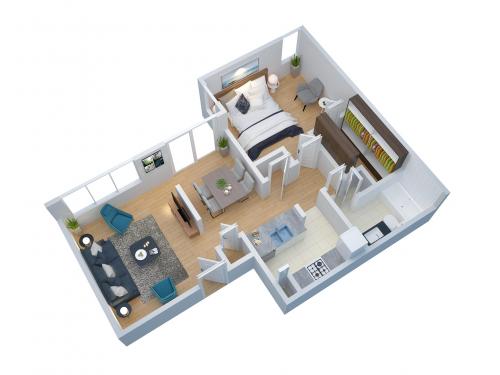 Palm Avenue Tampa Floor Plan Layout