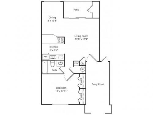 Central Place at Winter Park Floor Plan Layout