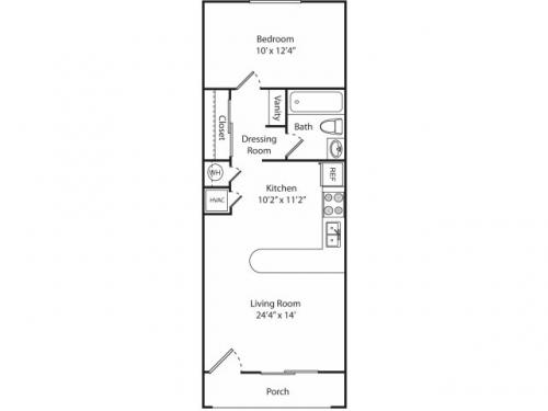 Central Place at Winter Park Floor Plan Layout