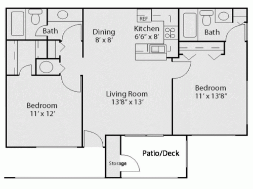 Lakeside at Winter Park Floor Plan Layout