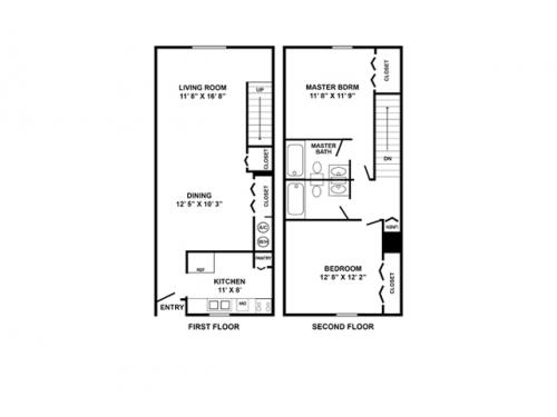 St Moritz Apartments Tampa Floor Plan Layout