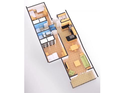 Oakbrook Walk Gainesville Floor Plan Layout