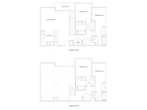 The Standard Gainesville Floor Plan Layout