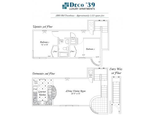 Deco 39 Gainesville Floor Plan Layout