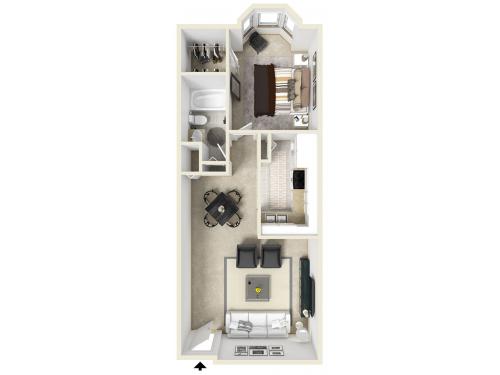 Arlington Square Apartments Gainesville Floor Plan Layout