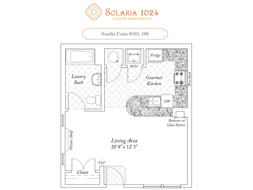 Solaria Luxury Apartments Gainesville Floor Plan Layout
