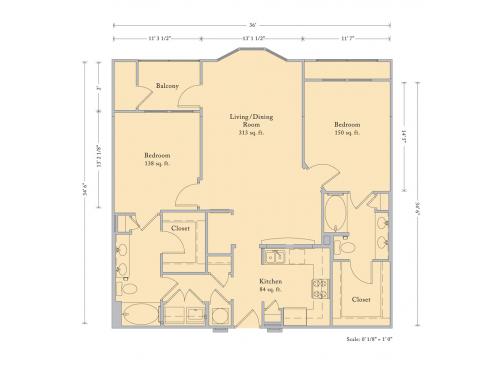 The Bartram Gainesville Floor Plan Layout