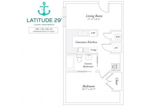 Latitude 29 Gainesville Floor Plan Layout