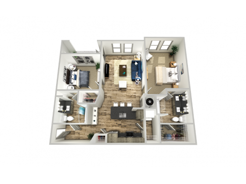 Coda Apartments Orlando Floor Plan Layout