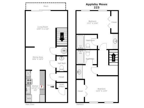 Appleby Mews Athens Floor Plan Layout