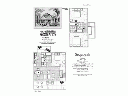 Woodlands of Athens Floor Plan Layout