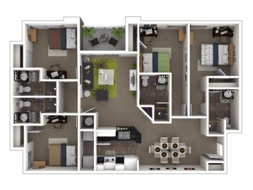 The Reserve at Athens Floor Plan Layout