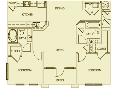 Ashley Auburn Pointe Floor Plan Layout