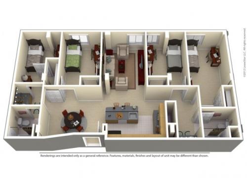 100 Midtown Atlanta Floor Plan Layout