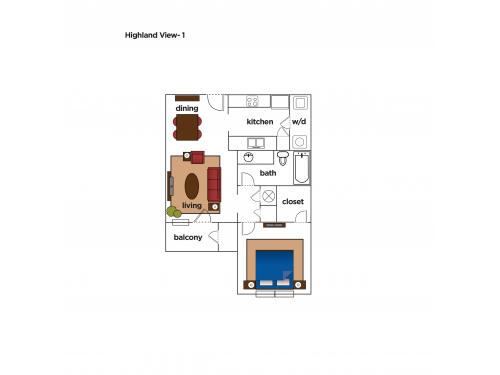 Highland View Atlanta Floor Plan Layout