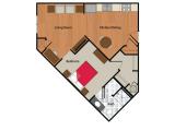 The Flats at Carrs Hill Athens Floor Plan Layout