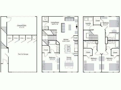 Athens Ridge Floor Plan Layout