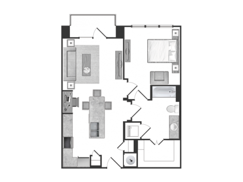 Boho 4W Floor Plan Layout