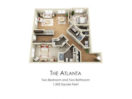 Century Skyline Atlanta Floor Plan Layout