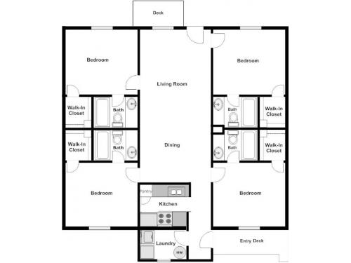 Market 100 Statesboro Floor Plan Layout