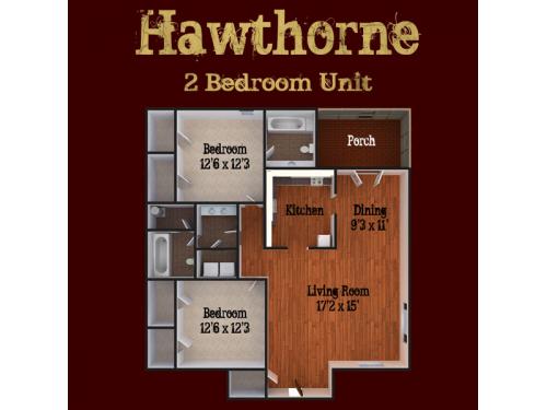 Hawthorne Statesboro Floor Plan Layout