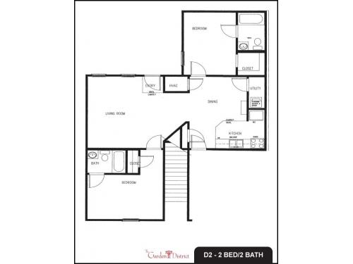 The Garden District Statesboro Floor Plan Layout