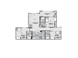 The Connection at Statesboro  Floor Plan Layout