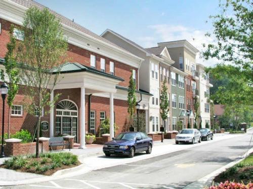 The Row at 26th Atlanta Exterior and Clubhouse