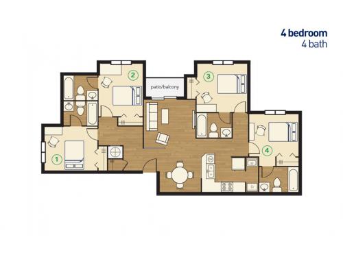 River Club Athens Floor Plan Layout