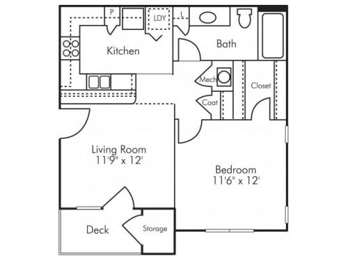 Highland Lake Apartments Decatur Floor Plan Layout
