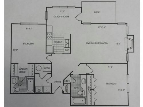 Viridian Decatur Floor Plan Layout