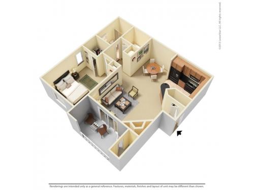 3131 Decatur Floor Plan Layout