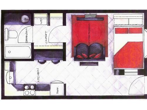 Studio 51 Athens Floor Plan Layout